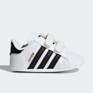 Adidas Infant/Baby Superstar Crib Shoes Size 5K NWT